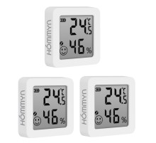 Комплект три датчика температуры и влажности HOMMYN 3THS30ZB
