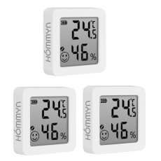 Комплект три датчика температуры и влажности HOMMYN 3THS30ZB