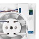 Вентилятор вытяжной Ballu BAF-SL 100 VT с обратным клапаном и таймером
