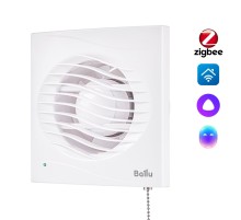 Вентилятор вытяжной Ballu BAF-AR 120 VP с обратным клапаном и тяговым выключателем