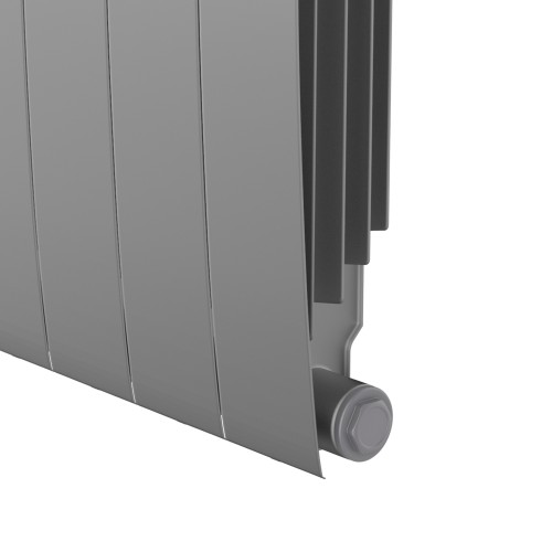 Радиатор Royal Thermo BiLiner 350 Silver Satin VR80 - 8 секц.
