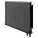 Радиатор биметаллический Royal Thermo Infinity 500 Noir Sable VR80 - 12 секц.