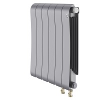 Радиатор биметаллический Royal Thermo Infinity 500 Silver Satin VR80 - 6 секц.