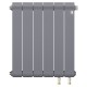 Радиатор биметаллический Royal Thermo Infinity 500 Silver Satin VR80 - 6 секц.
