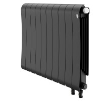 Радиатор биметаллический Royal Thermo Infinity 500 Noir Sable VR80 - 10 секц.
