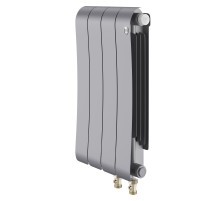 Радиатор биметаллический Royal Thermo Infinity 500 Silver Satin VR80 - 4 секц.