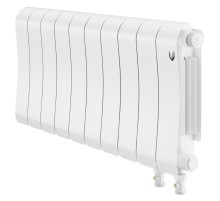 Радиатор биметаллический Royal Thermo Infinity 300 Bianco Traffico VR80 - 10 секц.