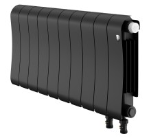 Радиатор биметаллический Royal Thermo Infinity 300 Noir Sable VR80 - 10 секц.