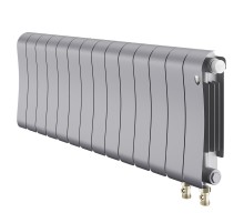 Радиатор биметаллический Royal Thermo Infinity 300 Silver Satin VR80 - 14 секц.