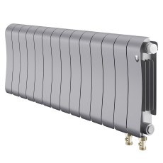 Радиатор биметаллический Royal Thermo Infinity 300 Silver Satin VR80 - 14 секц.