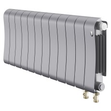 Радиатор биметаллический Royal Thermo Infinity 300 Silver Satin VR80 - 12 секц.