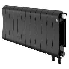 Радиатор биметаллический Royal Thermo Infinity 300 Noir Sable VR80 - 12 секц.