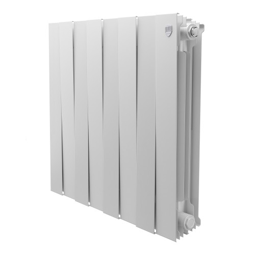Радиатор биметаллический Royal Thermo PianoForte 500 Белый - 8 секц.