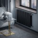 Радиатор биметаллический Royal Thermo PianoForte 500 Чёрный - 12 секц.