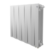 Радиатор биметаллический Royal Thermo PianoForte 500 Белый VR80 - 10 секц.
