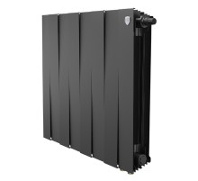 Радиатор биметаллический Royal Thermo PianoForte 500 Чёрный VR80 - 8 секц.