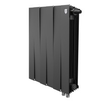 Радиатор биметаллический Royal Thermo PianoForte 500 Чёрный VR80 - 6 секц.
