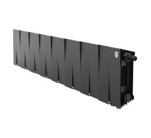 Радиатор биметаллический Royal Thermo PianoForte 200 Чёрный VR80- 16 секц.
