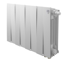 Радиатор биметаллический Royal Thermo PianoForte 300 Белый VR80 - 8 секц.