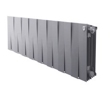 Радиатор биметаллический Royal Thermo PianoForte 300 Серебристый - 16 секц.