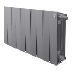 Радиатор биметаллический Royal Thermo PianoForte 300 Серебристый VR80 - 10 секц.