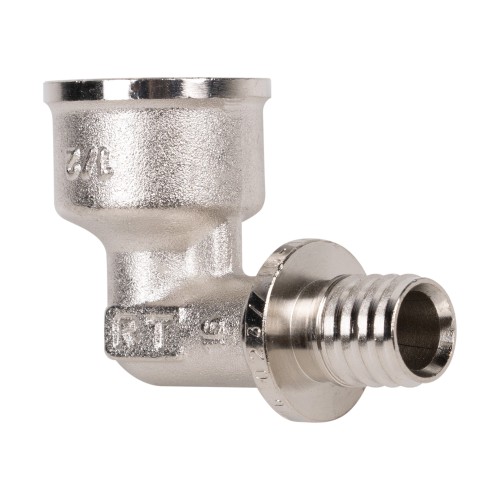 Уголок соединительный с внутренней резьбой 16×1/2"