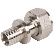 Соединение прямое с накидной гайкой 16×1/2"