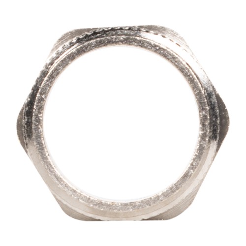 Ниппель прямой LD DN20 нр-нр, латунь никелированная