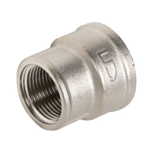 Муфта переходная LD DN25х20 вн-вн, латунь никелированная