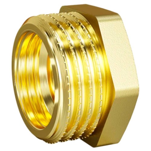 Футорка LD Pride DN25х15 латунь никель (бирка)