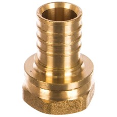 Переход РОСТерм 25-3/4" с накидной гайкой, латунь