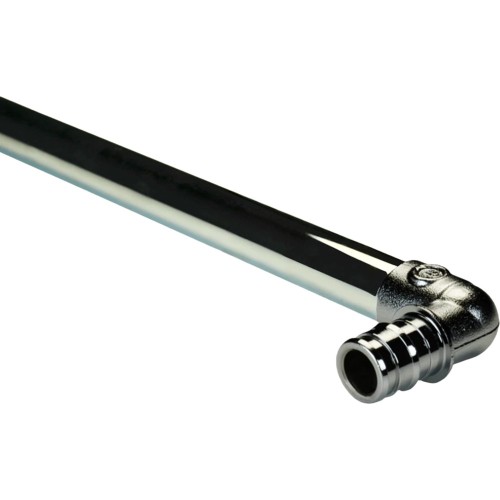 Угольник Giacomini для системы GX с хромированной трубкой 16x15 L-250мм, GX128X013