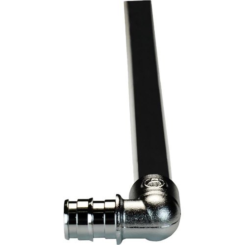 Угольник Giacomini для системы GX с хромированной трубкой 16x15 L-250мм, GX128X013