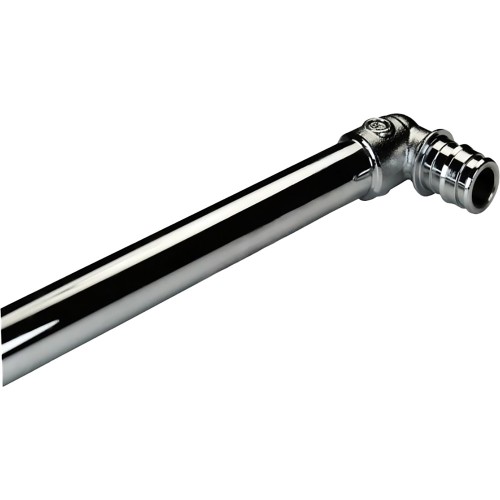 Угольник Giacomini для системы GX с хромированной трубкой 16x15 L-250мм, GX128X013