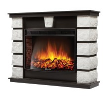 Портал Firelight Excalibur 30 камень белый, шпон венге