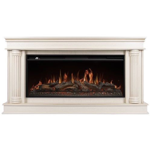 Портал Firelight Olympia 42/40/36, слоновая кость с золотой патиной