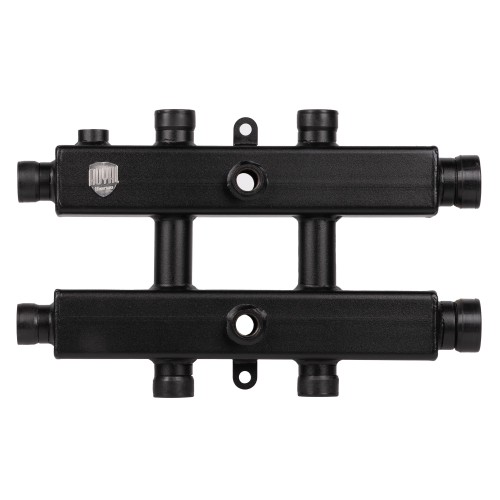 Коллектор Royal Thermo на 2 (3) отопительных контура (сверху/снизу/сбоку) с кронштейнами