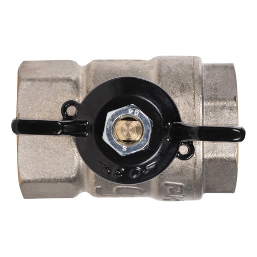 Кран шаровой латунный LD Pride 47.25.B-B.Б Ду 25 Ру 40 вн-вн, (бабочка)