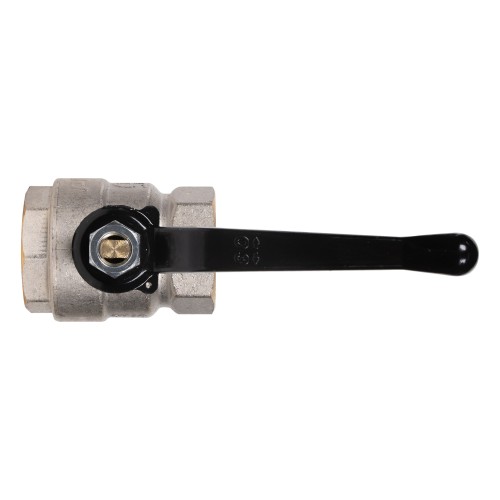 Кран шаровой латунный LD Pride 47.40.B-B.Р Ду 40 Ру 25 вн-вн, (рычаг)