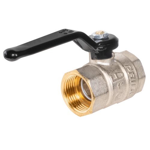 Кран шаровой латунный LD Pride 47.25.B-B.Р Ду 25 Ру 40 вн-вн, (рычаг)
