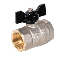 Кран шаровой латунный LD Pride 47.20.B-B.Б Ду 20 Ру 40 вн-вн, (бабочка)