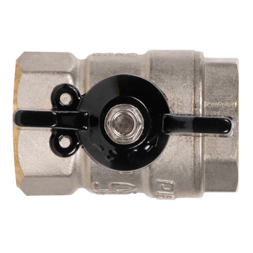 Кран шаровой латунный LD Pride 47.20.B-B.Б Ду 20 Ру 40 вн-вн, (бабочка)