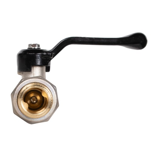 Кран шаровой латунный LD Pride 47.15.В-ГШ.Р Ду 15 Ру 40 вн-американка, (рычаг)