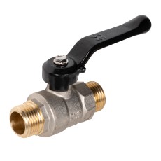 Кран шаровой латунный LD Pride 47.15.Н-Н.Р Ду 15 Ру 40 нр-нр, (рычаг)