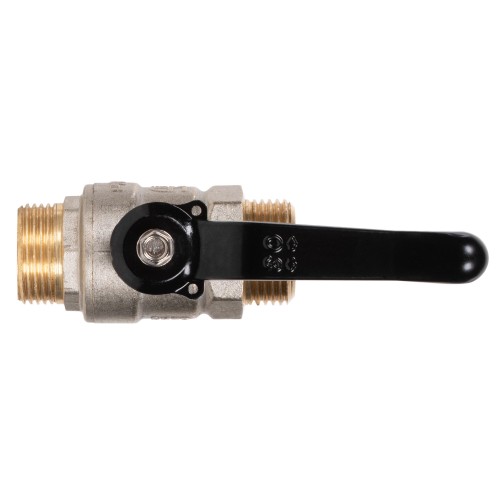 Кран шаровой латунный LD Pride 47.20.Н-Н.Р Ду 20 Ру 40 нр-нр, (рычаг)