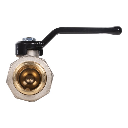 Кран шаровой латунный LD Pride 47.25.В-ГШ.Р Ду 25 Ру 40 вн-американка, (рычаг)