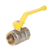 Кран шаровой латунный LD Pride 47.25.В-В.Р GAS Ду 25 Ру 40 вн-вн (рычаг)