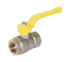 Кран шаровой латунный LD Pride 47.15.В-В.Р GAS Ду 15 Ру 40 вн-вн (рычаг)