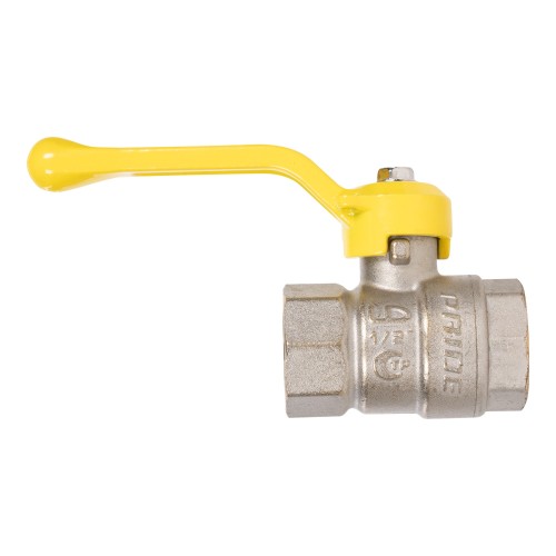 Кран шаровой латунный LD Pride 47.15.В-В.Р GAS Ду 15 Ру 40 вн-вн (рычаг)