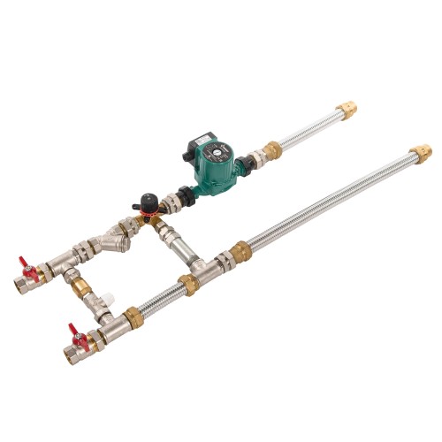 Узел смесительный с гибкими подводками SHUFT MST 25-60-6.3-C24-F